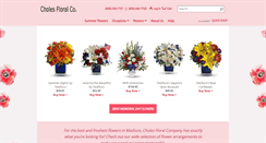 Desktop Screenshot of cholesfloral.com